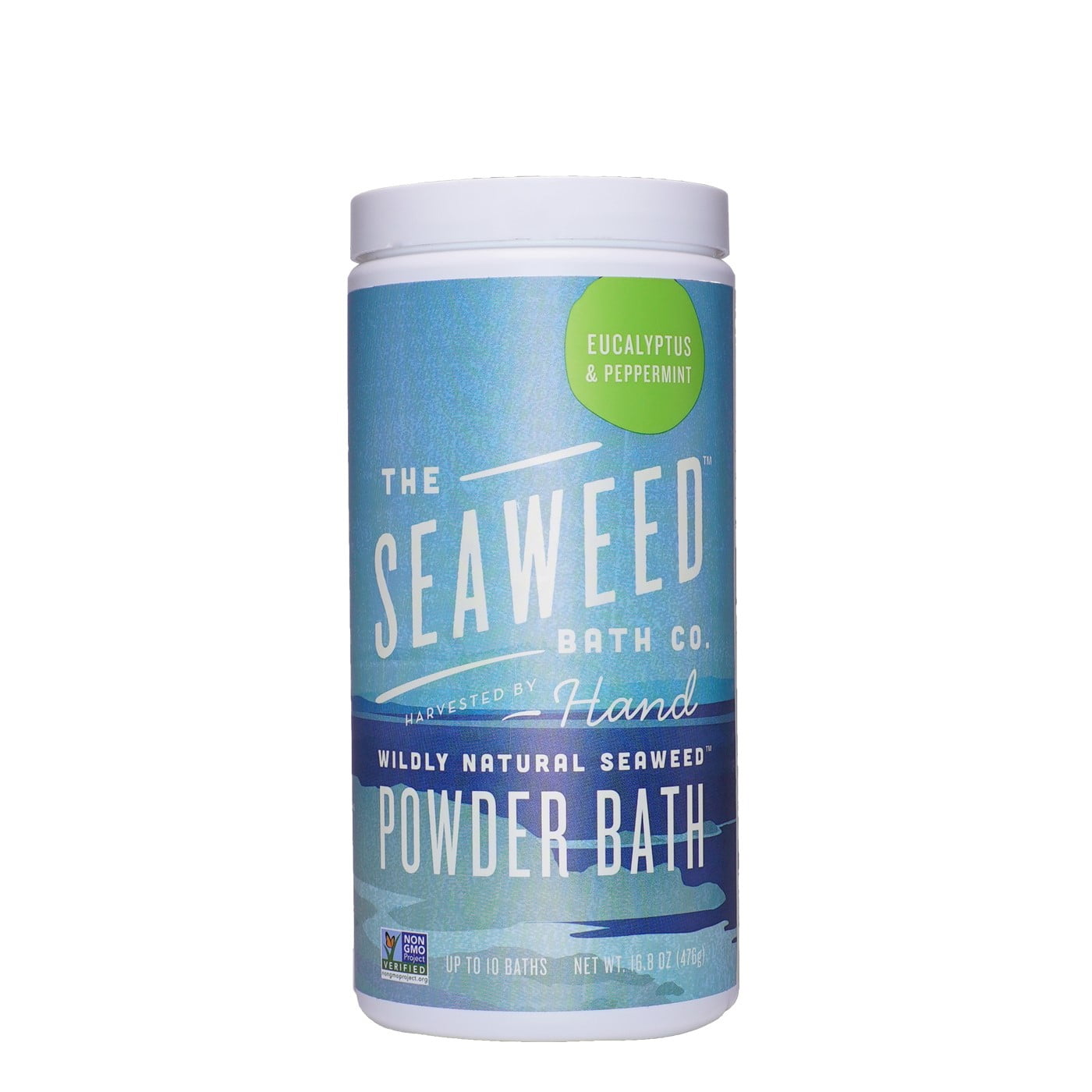 The Seaweed Bath Co Bath Powder, Eucalyptus & Peppermint, 16.8 Oz