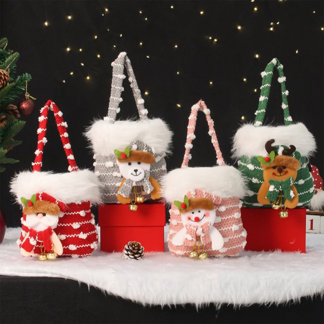 ¡Gran Ahorro!, Adornos navideños Bolsas de regalo navideñas Bolsas de dulces navideños Bolsas de frutas navideñas Bolsos navideños Akmoler