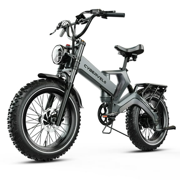 1000W(Peak 2000W) Folding Electric Bike for Adults,35MPH 100Mile,48V 25Ah Removable Battery,20" x 4.0 Fat Tire Foldable Electric Bicycle,8-Speed Electric Mountain E-Bike, Commuter Ebikes