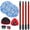 for RinseClean include Red Metal Handle, variant on Spin Mop for O-Cedar RinseClean, Mop Head, Handle, Scrubber, Base Replacement 5-in-1 Kit
