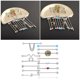 thumbnail image 5 of Labret Ear Pendiente de cartílago Lengua Bar Stud Jewelry Pendientes de barra industrial de material acero inoxidable (14pcs) Yuyangstore Pendientes Piercing Corporal, 5 of 7