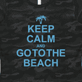 thumbnail image 4 of Inktastic Keep Calm Go To The Beach Women's T-Shirt, 4 of 5