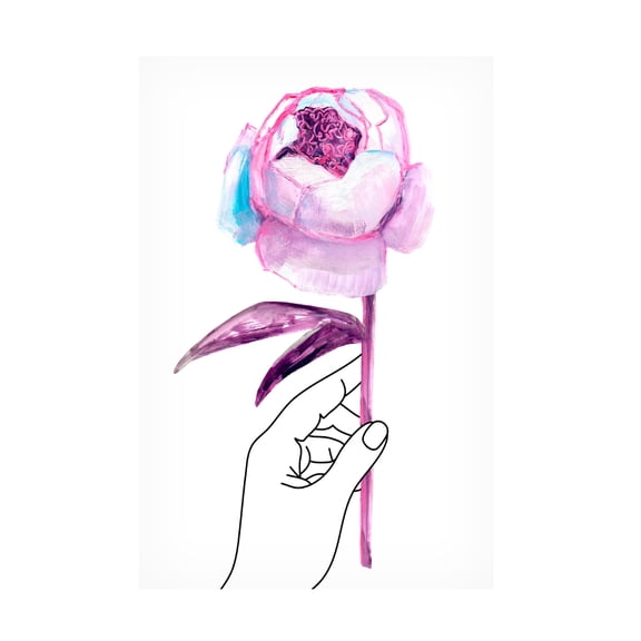 Trademark Fine Art Rosana Laiz Blursbyai Louella Canvas Wall Art
