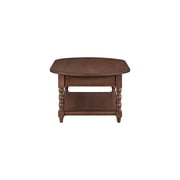 My Texas House Oval Coffee Table, Warm Brown
