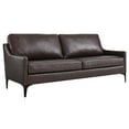 thumbnail image 2 of Corland Leather Sofa-EEI-6018-BRN, 2 of 4