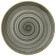 thumbnail image 2 of Space dia.12" Round Grey Porcelain Plate (Set of 4), 2 of 4
