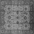 thumbnail image 1 of Ahgly Company Indoor Square Oriental Gray Traditional Area Rugs, 6' Square, 1 of 4