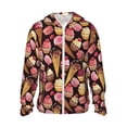 thumbnail image 2 of Lsque Ice Cream Cake UPF 50+ Lightweight Sun Protection Men's Women's Long Sleeve Shirt, Hoodie Performance -XX-Large, 2 of 9