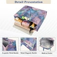 thumbnail image 3 of FORMRS Womens Corduroy Tote Bag Crossbody Shoulder Handbag with Pocket, Pink Marble Pattern, 3 of 7