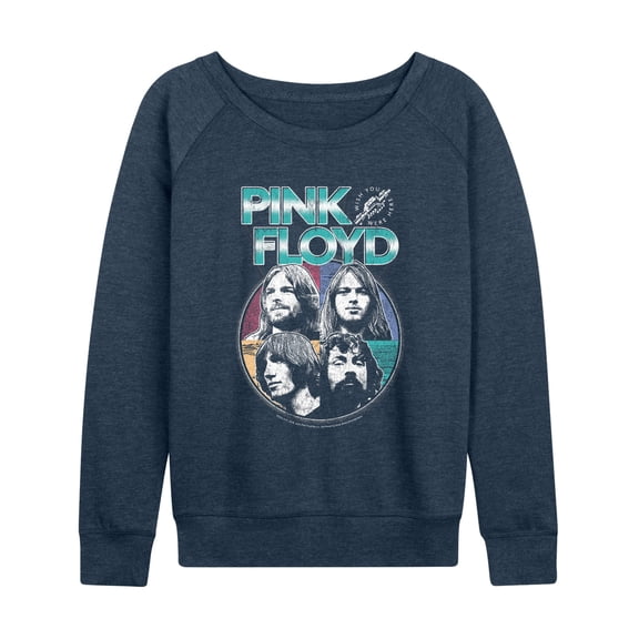 Pink Floyd - Pink Floyd WYWH Photos Textured - Women's French Terry Long Sleeve Pullover