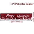 thumbnail image 3 of Bandera navideña para exteriores, decoración navideña para el hogar, adorno navideño 2024, regalo de Navidad Natal Noel, feliz año nuevo 2025, 3 of 5