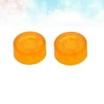 thumbnail image 4 of 2PCS Electric Guitar Effect Pedal Foot Nail Amplifiers Candy Color Foot Switch Toppers Knob Accessories(Orange), 4 of 8
