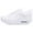 White, variant on Women's Sneakers Walking Sports Shoes Air Cushion Slip On Fitness Shoes Lightweight