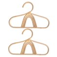 thumbnail image 3 of Minkissy Rattan Hangers Children Clothes Organizer 2Pcs Color, 3 of 7