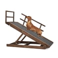 thumbnail image 3 of NAIZEA Dog Ramp,6 Level Adjustable Folding Pet Ramp for Bed, Couch,SUV - High Traction Portable Paw Ramps,Great for Small & Large Old Dogs & Cats, Supports up to 250 lbs, 47" Long, 3 of 6