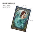 thumbnail image 3 of Lantern Press 1000 Piece Jigsaw Puzzle, San Francisco, California, Mermaid, 3 of 5