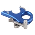 thumbnail image 3 of Ayudas de liberación de tiro con arco, gatillo de pinza de pulgar con agarre de 3 dedos para accesorio de arco compuesto (azul), 3 of 8