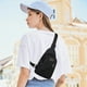 thumbnail image 4 of Bolso de pecho de lona para exteriores con cremallera gruesa, mochila de senderismo para hombre, bandolera multiusos, bandolera para hombre y mujer., 4 of 5