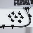 thumbnail image 3 of 10pcs Cord Keeper Self-adhesive Cable Management Clip Kitchen Wire Organizer, 3 of 6