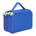 thumbnail image 1 of Emoshayoga Bolsa de papelería de Gran Capacidad-Bolsa de papelería de Gran Capacidad de 72 Agujeros y 4 Capas, Estuche de lápices de Colores con Cremallera de Dibujos Animados(Azul), 1 of 11