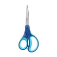 thumbnail image 4 of LIVINGO 3 Pack 7 inch Scissors, Sharp Pointed Tip for Ages 12 up Student, Red, Pink, Blue, 4 of 6