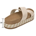 thumbnail image 3 of Sandalia Beira Rio Mujer Beige Plataforma Casual beige 22.5, 3 of 10