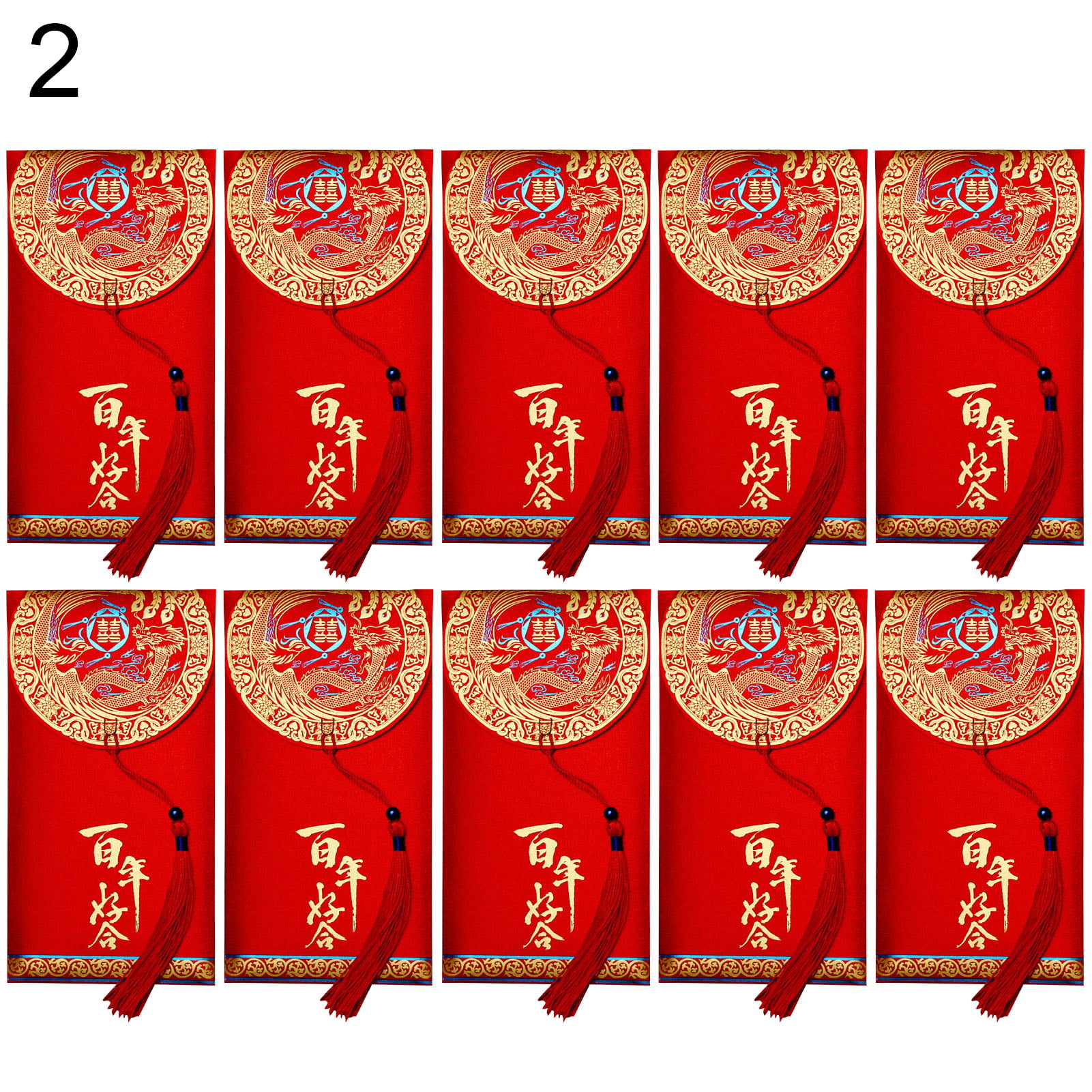 Honrane 3 Pack New Year Red Envelopes Cartoon Vietnamese Rabbit Year Plum  Blossom Red Envelope Gift Bags for New Year Party 