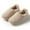 Khaki, variant on Women's Plush Home Slippers - Warm Non-Slip Closed Heel, Gray, Size 40 - Great for Fall/Winter Lounging & Budget-Friendly Holiday Gifts