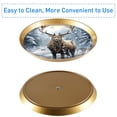 thumbnail image 5 of Christmas Elk Retro 32cm Plastic Discs Cupcake Stand with Iron Pillars | Dessert Table Display Holder for Parties and Events, 5 of 6