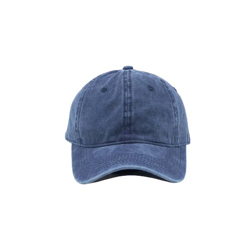 Casquette de Baseball Ajustable en Coton Lavé 100 % Teint Uni pour Femmes et Hommes
