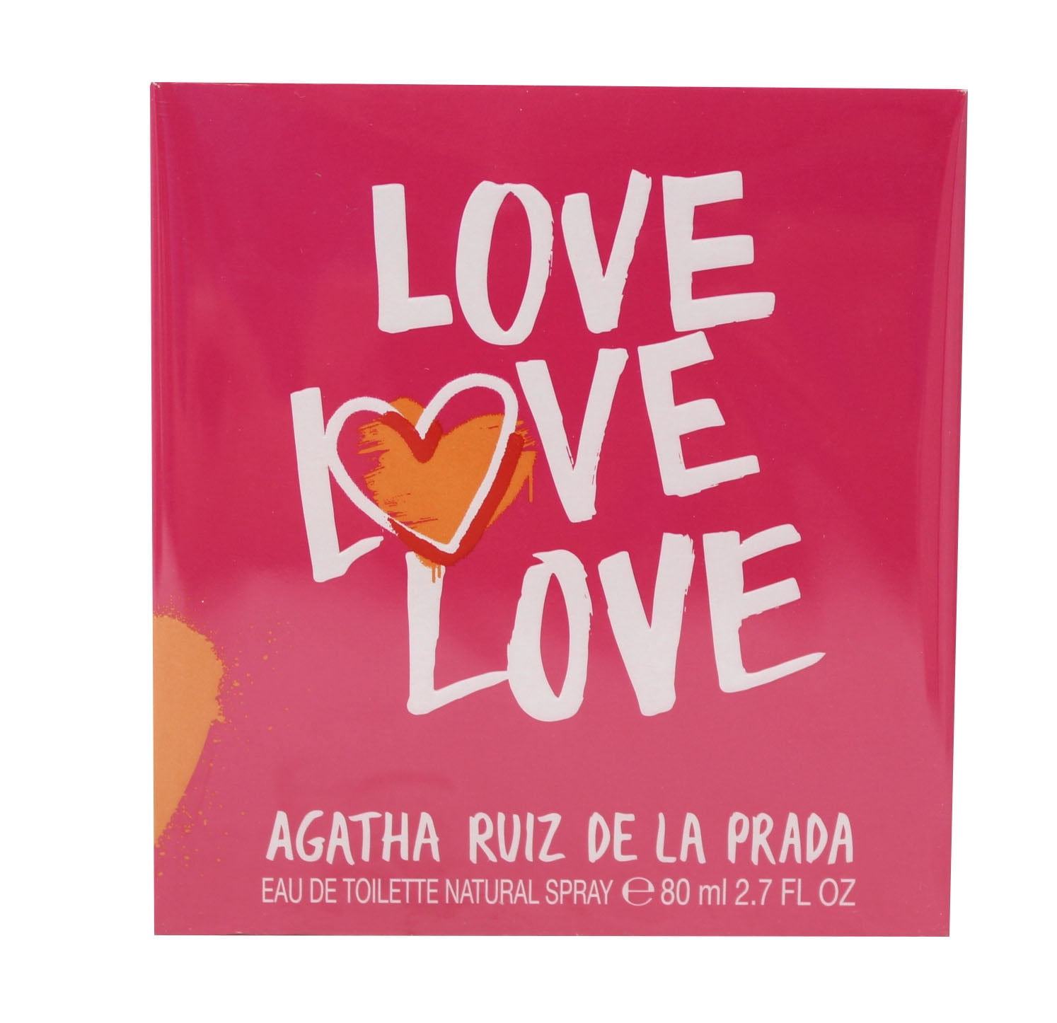 Agatha Ruiz De la Prada Love Love Love Eau de Toilette, Perfume for Women,   Oz 