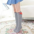 thumbnail image 3 of Baby Girls Knee High Socks, Kids Toddlers Leg Warmer with Butterfly for Age 3-12, 3 of 5