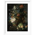 thumbnail image 2 of Art.com Still Life with Flowers and Fruit Art Print by Jan van Huysum, White Frame Wall Art, 32" x 40", 2 of 5