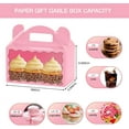 thumbnail image 4 of 12 Pcs Pink Party Treat Boxes, Small Goodie Boxes ,Gift Boxes for Kids,Kraft Paper Gift Box for Christmas Party Decorations Birthday Party Favors (Pink,6.5x3.5x3.5 Inches), 4 of 8