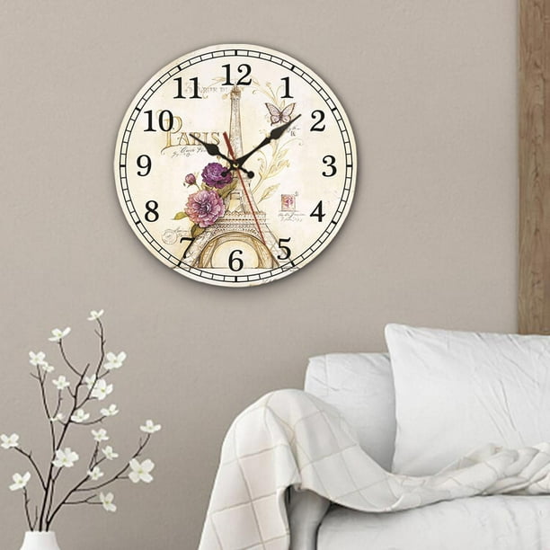 Reloj de pared decorativo de silencioso que no hace tictac Relojes