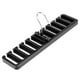 thumbnail image 3 of Organizador de estante para bufandas Sincero con cinturón de corbata de Plástico resistente 10 ranuras Negro, 3 of 10