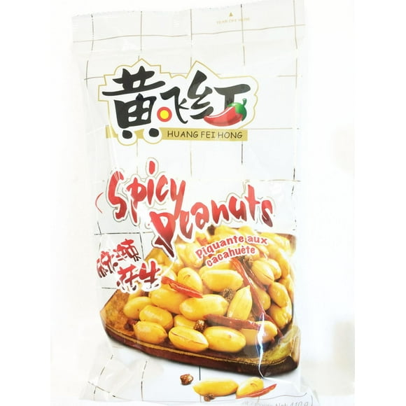 Huangfeihong Spicy Peanuts, 410 g