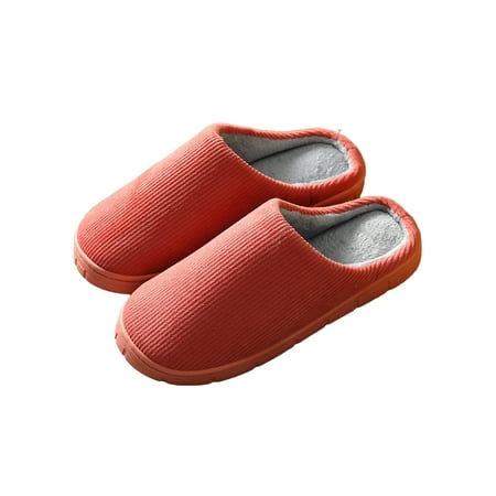 

Daeful Ladies Slippers Sliders Warm Winter Comfort Indoor Room Clog Shoes