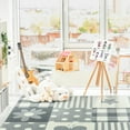 thumbnail image 2 of Patchwork Girl 7'8" x 10'9" area rug in color Cloudy, 2 of 5