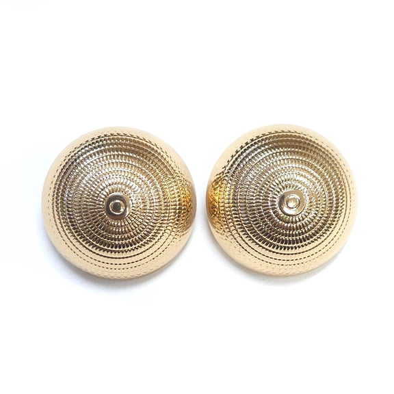Chic Button Earrings