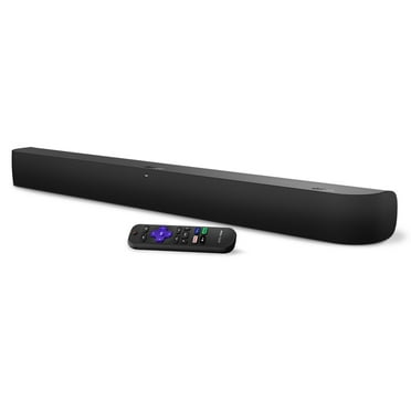 NEW - onn. Roku Smart Soundbar with Built-in 4K Streaming Media Player