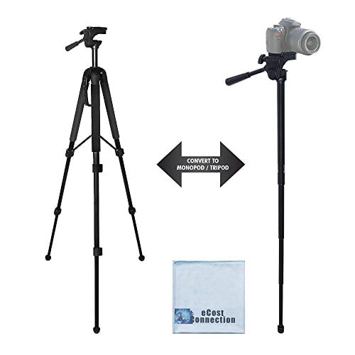 Dual Optional Head Professional Heavy Duty 72 Monopod/Unipod for Tokina 150-500mm f/5.6 at-X Dual Optional Head Professional Heavy Duty 72 Monopod/Unipod for Tokina 150-500mm f/5.6 at-X