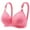 Hot Pink, variant on Darzheoy Wire-Free Bra for Women Embroidered Glossy Comfortable Breathable Bra Underwear No Rims Bralette 42/95BC