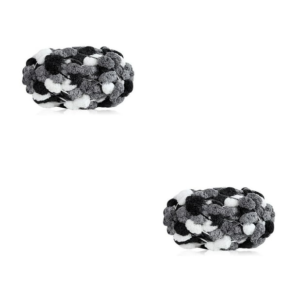 Yuarrent Bufanda de hilo de 1 hebra, hilo de tejer tejido a mano, bolsa de hilos antibolitas, suministros de costura, accesorios de ganchillo D01 D01 2piezas Yuarrent CBP182330