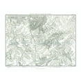 thumbnail image 3 of Unknown 14x12 Black Modern Framed Museum Art Print Titled - Battle of Waterloo, Field Plan - Thiers 1866, 3 of 5