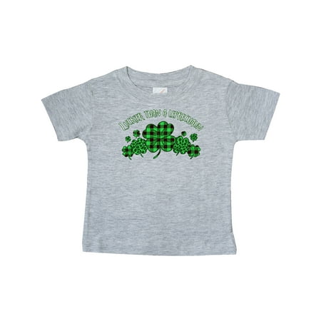 

Inktastic St. Patrick s Day Luckier Than a Leprechaun Gift Baby Boy or Baby Girl T-Shirt