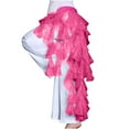 thumbnail image 3 of Bovxnpu Women Skirt Sparkly Sequin Fringe Skirt Tassel Shorts Belly Dance Skirts Festival Outfits for Women Beach Vacation Summer Outfits, 3 of 6