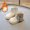 Beige, variant on Bnwani Girls Boots Ankle PU Leather Fleece Lined Warm Soft Floral Soft-Soled Booties 15m-11 Years