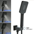 thumbnail image 4 of Rainlex One-Handle 1-Spray Setting Matte Black Bathtub Shower Faucet, 4 of 11
