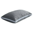 thumbnail image 2 of EazyTech Hotel Bed Pillow Queen Size for Back Side Stomach Sleepers - Ultra Soft & Supportive Down Alternative Filling Pillow with Breathable Fabric 20x30in Gray, 2 of 6